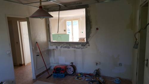 Rénovation Maison Rillieux la Pape - Travaux en cours