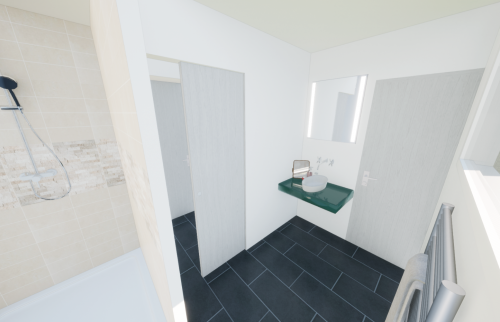 Esquisses - Extension de maison avec accès PMR à Haute-Goulaine