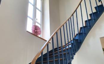 Rénovation d’un escalier ancien à Saint-Malo Après 35400