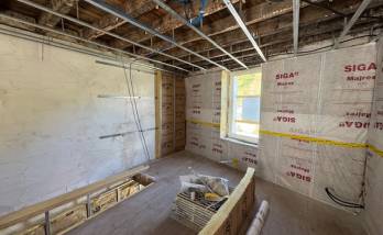 Étage AVANT début des travaux