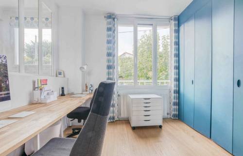 L'intérieur du bureau fermé