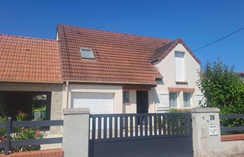 Garage en cours de construction