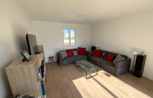 Intérieur de l'extension de maison Ribaute Les Tavernes La Maison Des Travaux Ales