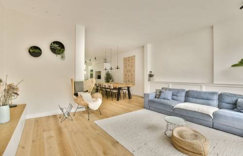 Salon rénové et aménagé Orvault