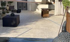 béton imprimé