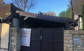 Rénover le toit d'un appentis à Trouville