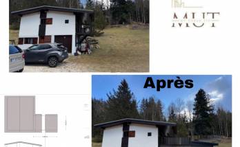 Abri garage et terrasse La Mure 