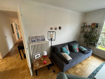 Salon avant ouverture de cloison et rénovation de l'appartement - Nantes 44