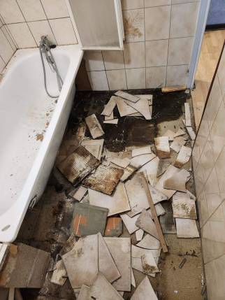 Chantier en cours de rénovation