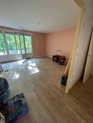 Rénovation en cours d'un appartement à Soissons