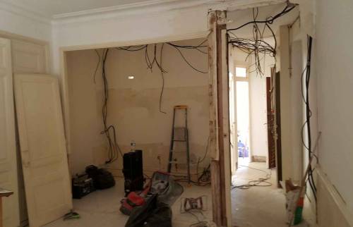 Rénovation Appartement Lyon 6  - Travaux en cours