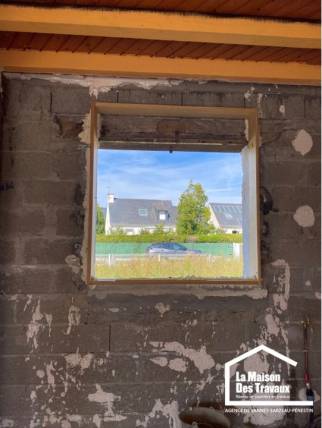 Création d'une fenêtre de cuisine dans le Morbihan 