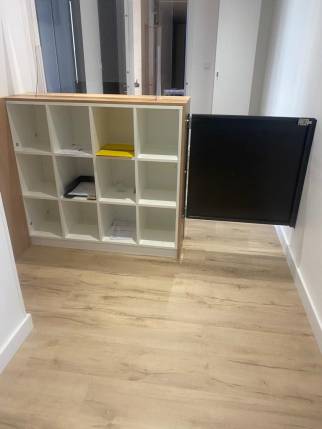 Aménagement d'une borne d'accueil