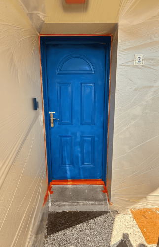 Aménagement d’un garage en entrée, buanderie et WC à Sautron 7