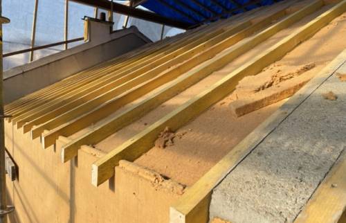 isolation du toit sur les rampants