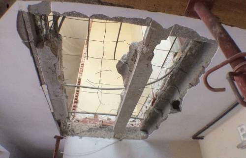 L'ouverture de la trémie