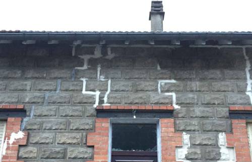 Traitement des fissures avant ravalement de la façade - Val d'Oise