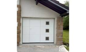 Rénovation des accès : un portail motorisé et une nouvelle porte de garage - Le Plessis Saucourt 35650 