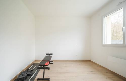 Extension de 25m² à Bouaye- salle de sport