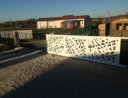 Installation portail Haguenau