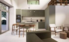 proposition de visuel de l'aménagement de la future cuisine