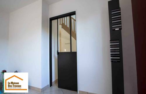 Porte à galandage au rdc