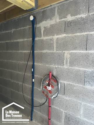 Cablage électrique borne