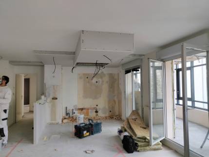 Rénovation Appartement Lyon 3 - Travaux en cours