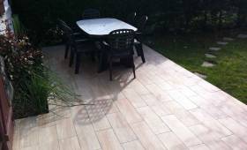Réalisation d'une terrasse à Chelles (77)