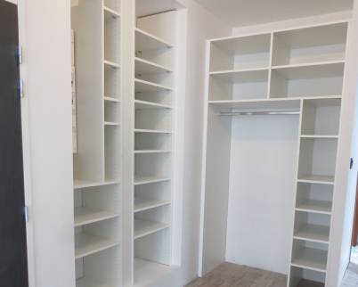 aménagement de placard sur mesure