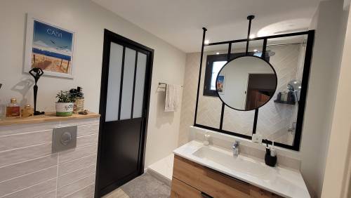 La salle de bain après travaux