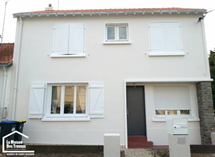 Ravalement de façade à Saint-Nazaire