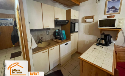 Artisan Champagny-en-Vanoise, Rénovation Savoie artisan local, Travaux studio artisan local, Entreprise de rénovation Champagny, Rénovation studio Alpes, Studio rénové Savoie,