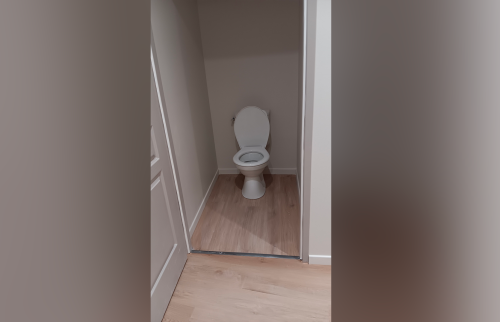 Rénovation d'appartement - Toilettes