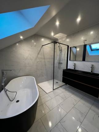 Rénovation d'une salle de bain près de Mouxy