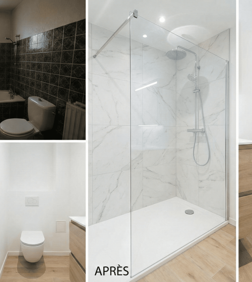 Rénovation salle de bains Hazebrouck