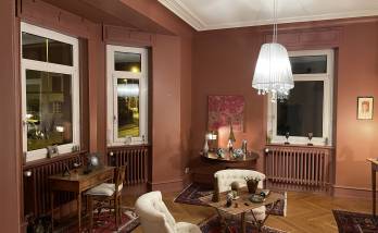 Très jolie peinture et décoration dans une maison de maître à Strasbourg