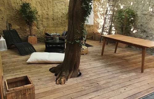 Terrasse extérieure arrière