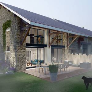 RENOVATION GRANGE - Mathis CRONIER - La Maison Des Architectes