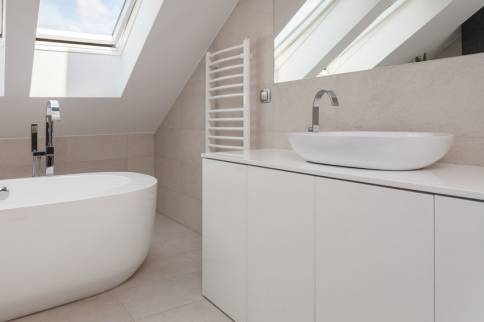 Rénover grande salle de bain sous combles Blain