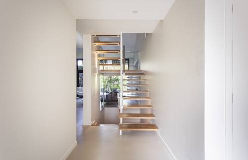 Rénovation d'un escalier vue de face à Toulouse