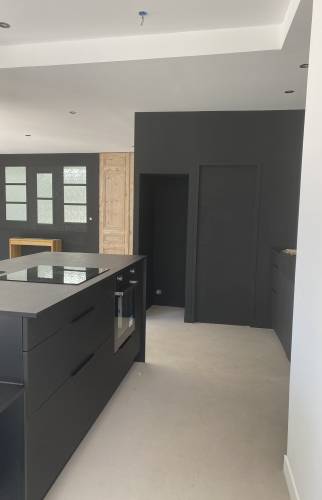 Implantation îlot central 