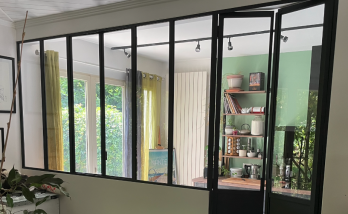 Création d'un espace cuisine avec une verrière à Saint-Sébastien-sur-Loire