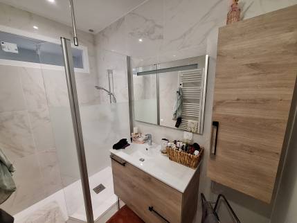  Transformation de garage en espace habitable avec salle de bain équipée - Pornic 44