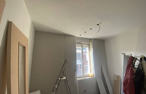 Isolation des murs de façade laine de verre 120mm GR 32