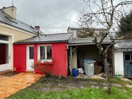 Ancien agrandissement de maison avant démolition et remplacement par extension bois - Nantes 44000