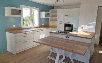 Rénovation d’une cuisine à Pugny-Chatenod