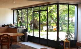 Installation d’une verrière d’atelier à Tours