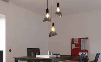 Une suspension avec des câbles électriques extra plats