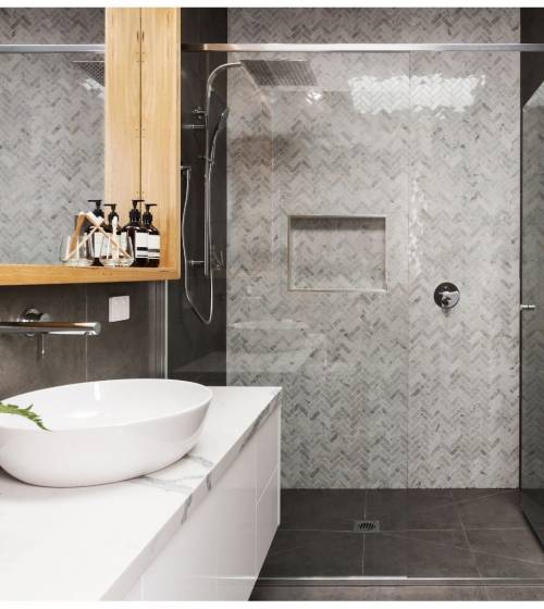 Rénovation d'une salle de bains à Granville (50400)